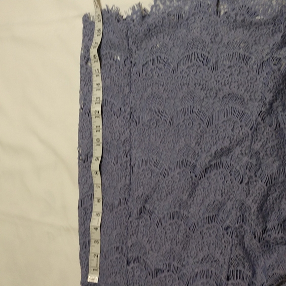 Intimately Free People Daydream Bodycon Blue Lace Backless Dress Size Large - Picture 12 of 14